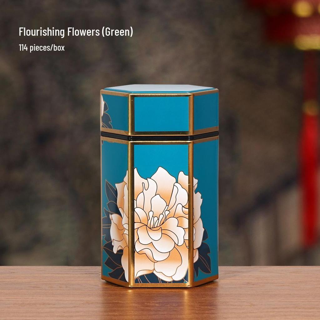 Elegant Mini Tin Tea/Souvenir Box - 10g/20g/50g
