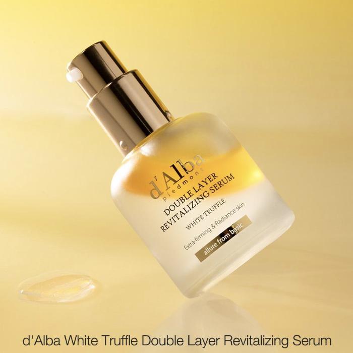 d'Alba White Truffle Double Layer Revitalizing Serum 30ml