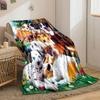 Adorable Dogs Pattern Soft Throw Blanket bedroom Blanket for Livingroom Couch lunch break Soft throw for Friend's festival Gift