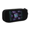 Kawaii M-Mayhems Norwegian Black Metal Band Pencil Cases for Boys Girls Large Capacity Pen Box Bag School Supplies