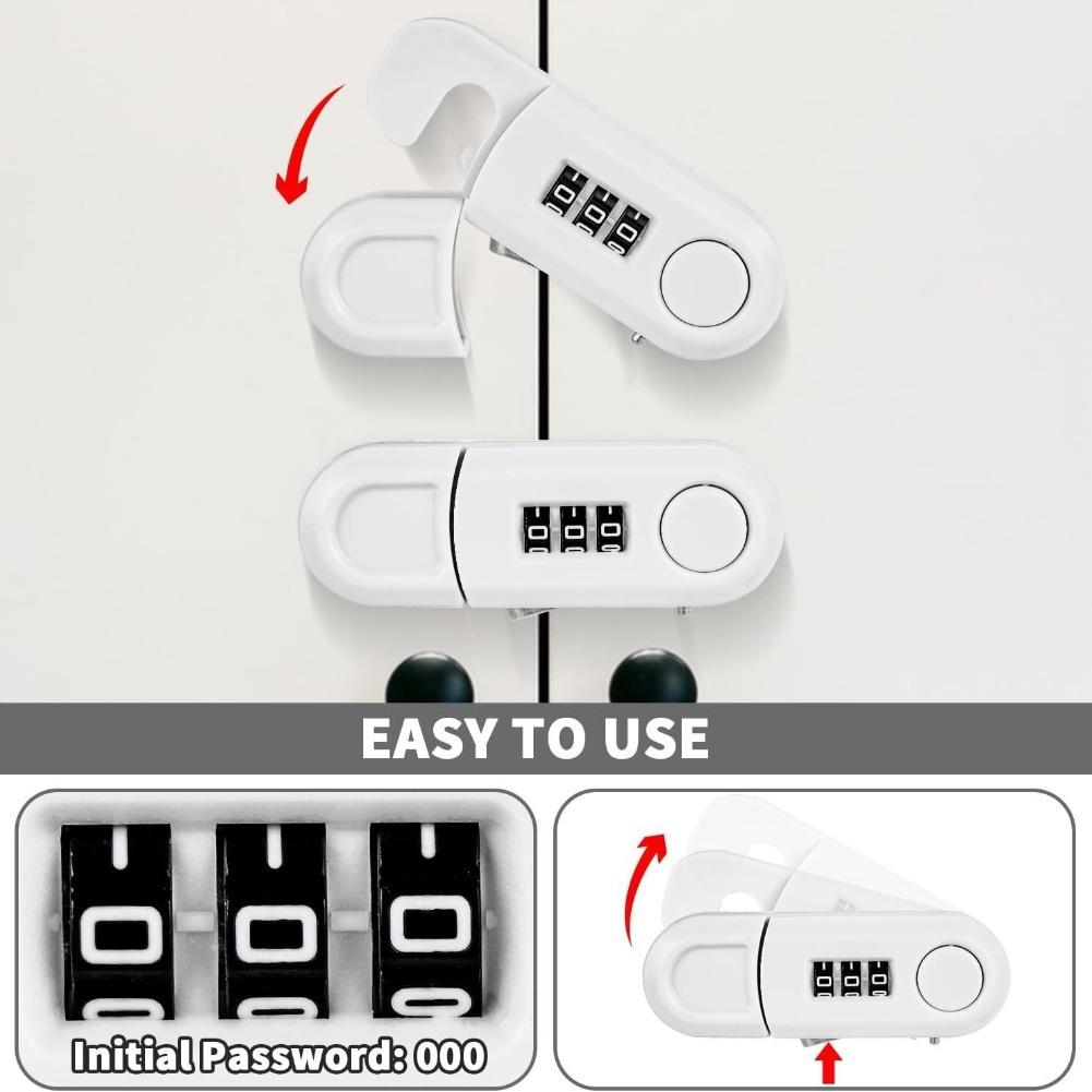 Cabinet Lock Child Safety Lock Damage-Free Installation