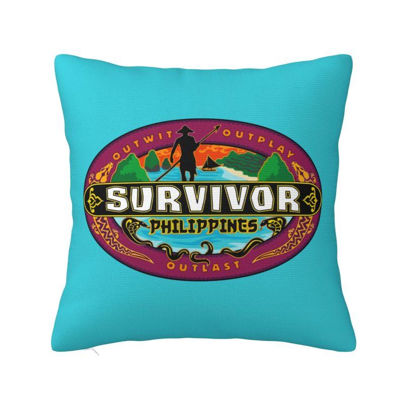 Adventure Game TV Show Survivor Throw Pillow Case Home Decorative Nordic Cushions Cover For Sofa Car Seat Polyester Pillowcase