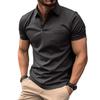Available: 2023 Summer Men's Sports Polo Shirt with Button Pocket