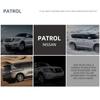 1/32 Nissan Patrol SUV Alloy Car Model Diecasts Metal Toy Vehicles Car Model Collection Simulation Sound and Light Kids Toy Gift