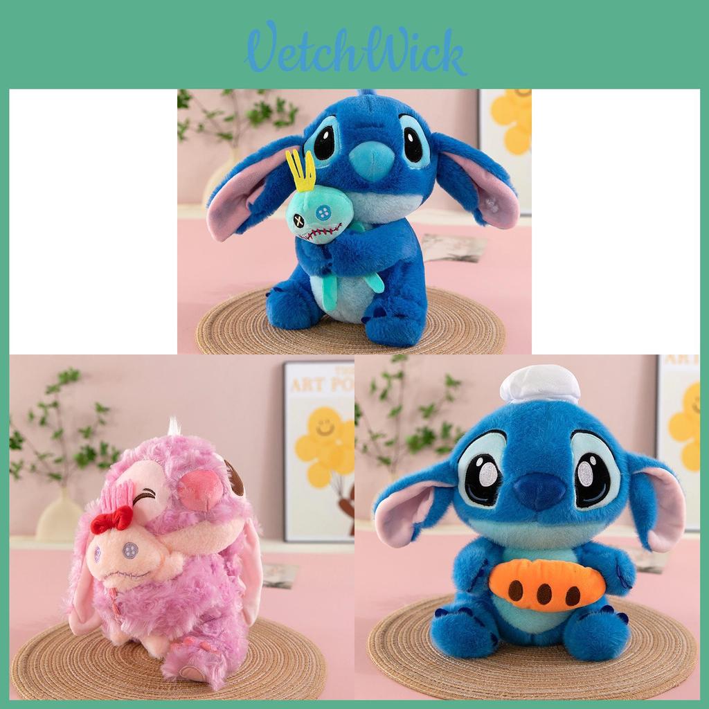 Stitch Plush Doll With Soft Short Pile Fuzzy Material For Kids Playroom Decor