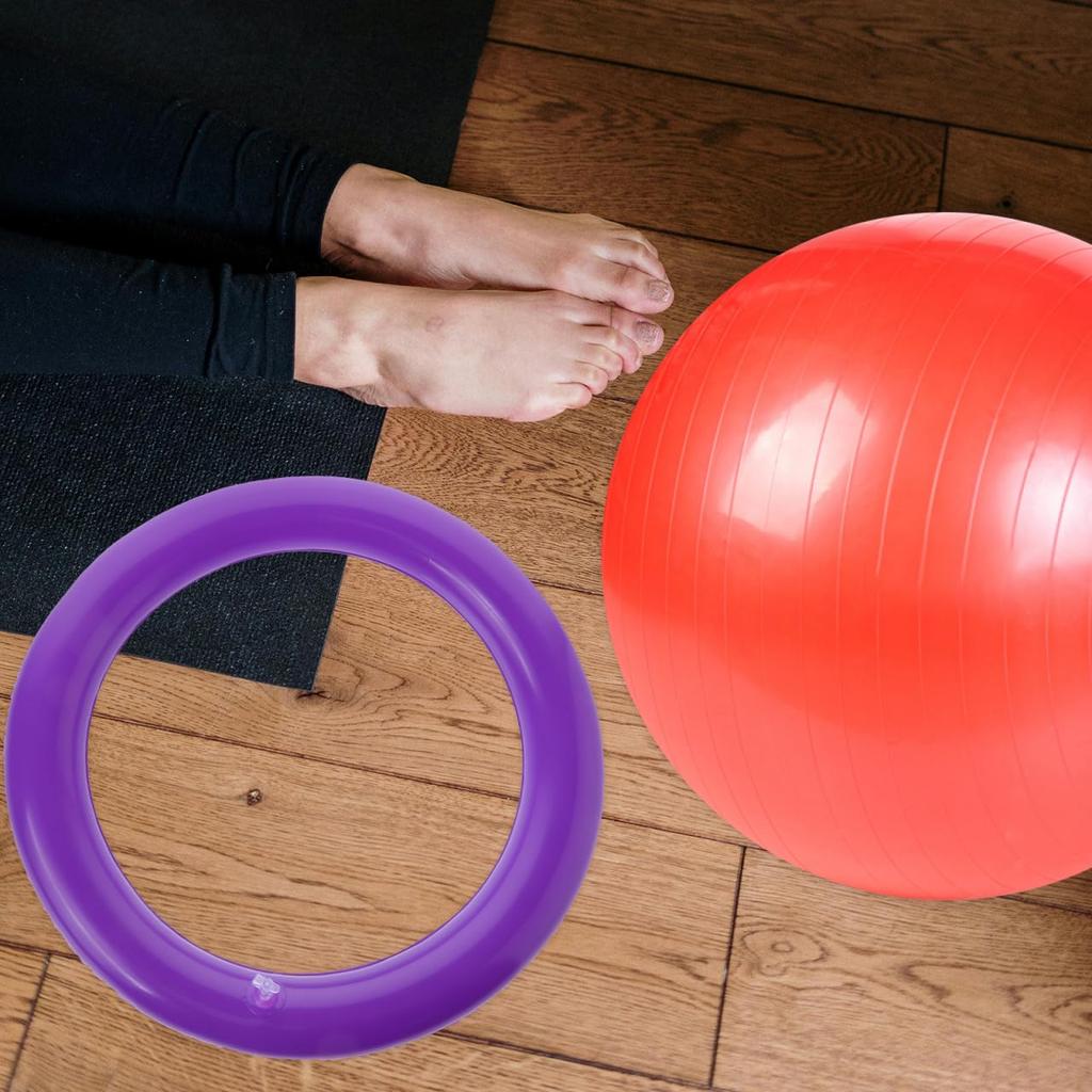 SUPVOX Yoga Ball Base Fixed Ring 42cm Black - Balance