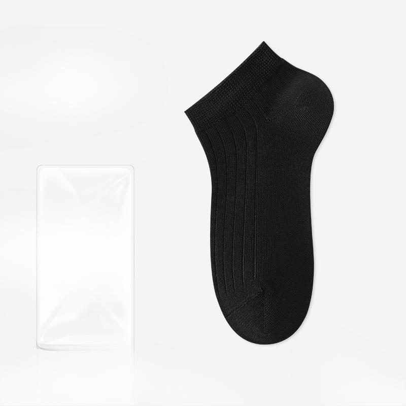 

Мужской весенне-летний тренд: выбирайте все виды коротких хлопковых носков для впитывания пота и дезодорации. 1 pair чёрный