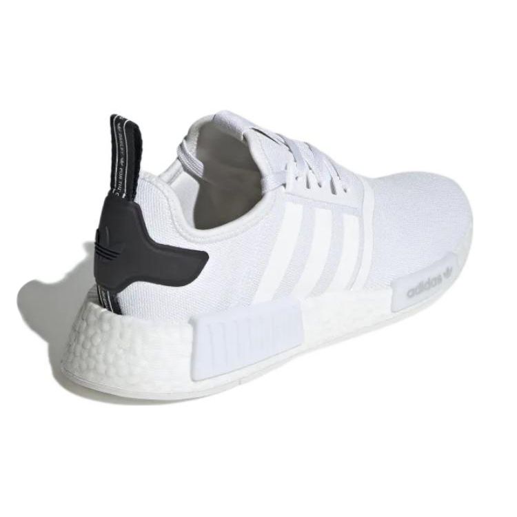 Adidas NMD_R1 Hvit Svart Unisex Sneakers Skyhvit Kjerne-Svart GY6067