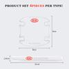 For Kia Morning Picanto Rio Stonic Sportage Ceed Optima Forte 5 3 4 K Transparent Car Door Bowl Handle Decals Protector Stickers