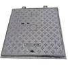 Heavy-Duty Ductile Iron Rectangular Manhole Cover for Rainwater and Sewage.