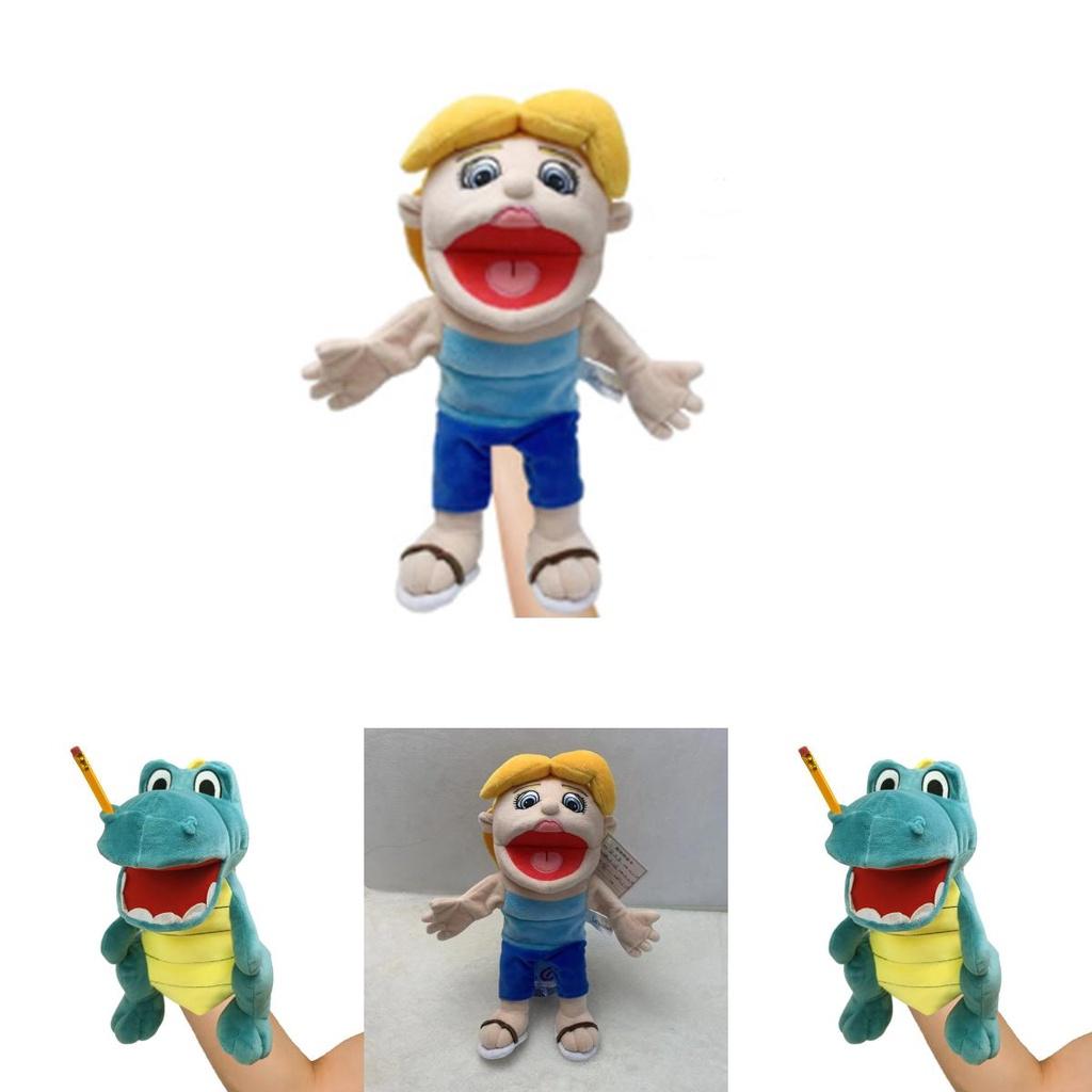 Adorable Jeffy Hand Puppet Plush Toy For Engaging Early Educational Fun And Imagination