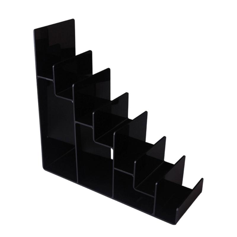 Tiered Acrylic  Shelf Visible Storage Solution For Accessories Home Shop Use Handbag Purse Display Shelf Rack