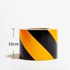 5cm/10cm Reflective Warning Tape Black and Yellow Diagonal Reflective Tape Traffic Sign Ground Reflective Tape Safety Stickers