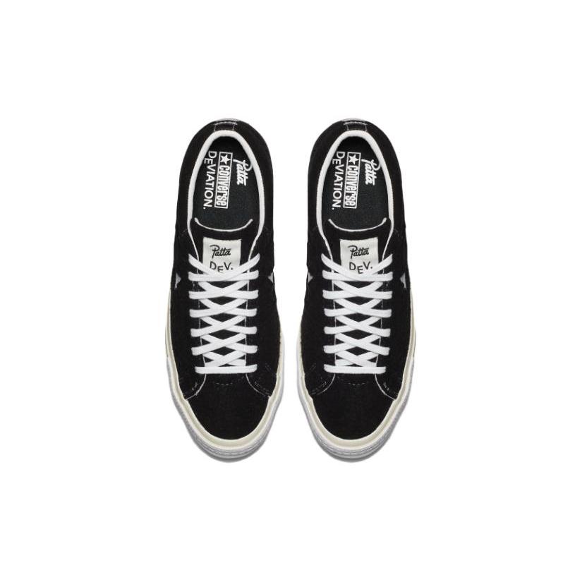 Converse One Star Patta X Deviation Black 160078C