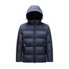 Men's 2025 Winter Goose Down Puffer Jacket - Casual Loose Fit, Cold Protection, Plus Size, Dad's Style
