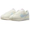 Nike Cortez Leather Comfortable Versatile Durable Low-Top Running Shoes Women sneaker White Blue DN1791-112