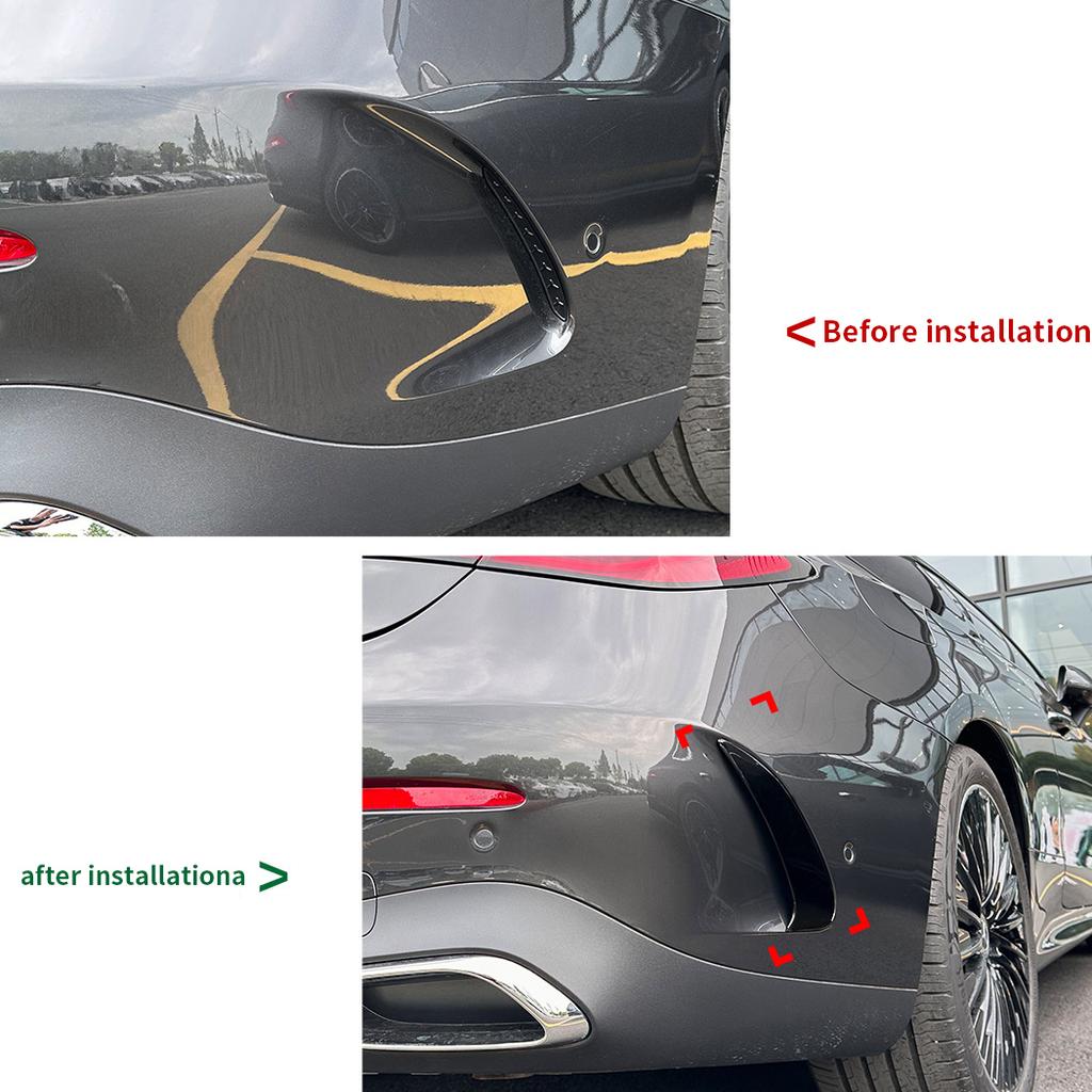 Applicable to Mercedes-Benz CLE Coupe C236 2025+ AMG rear air knife blade spoiler car sticker exterior accessories