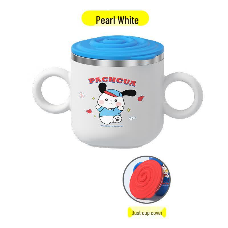 Changbaosen Kids 316 Stainless Steel Double-Handle Milk Cup 280ML