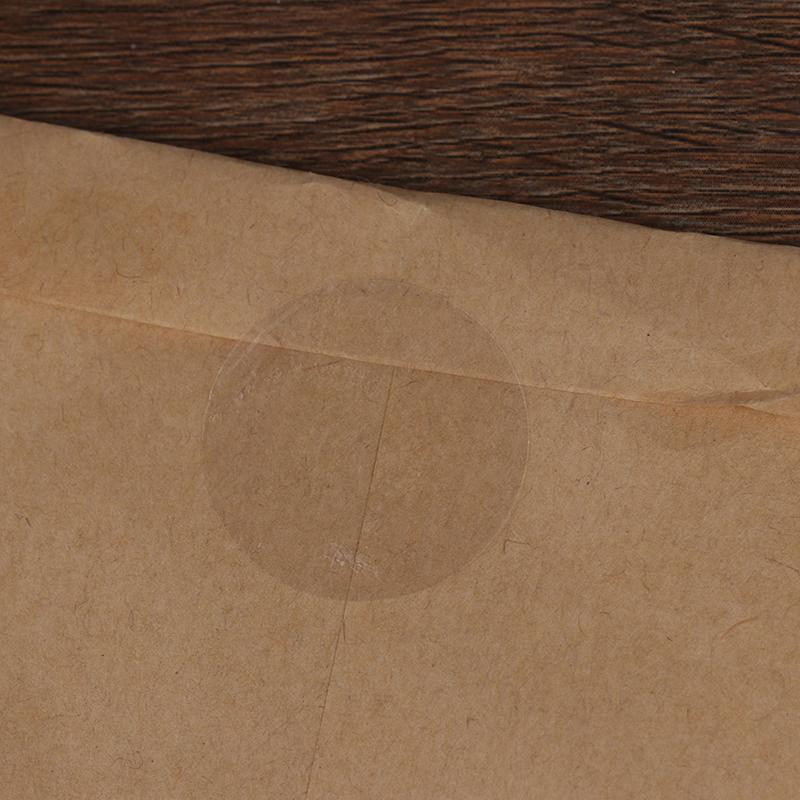 500 Buc/Rola Autocolant Transparent Scrapbooking Pentru Pachet Plic Sigilii Etichete Autocolant