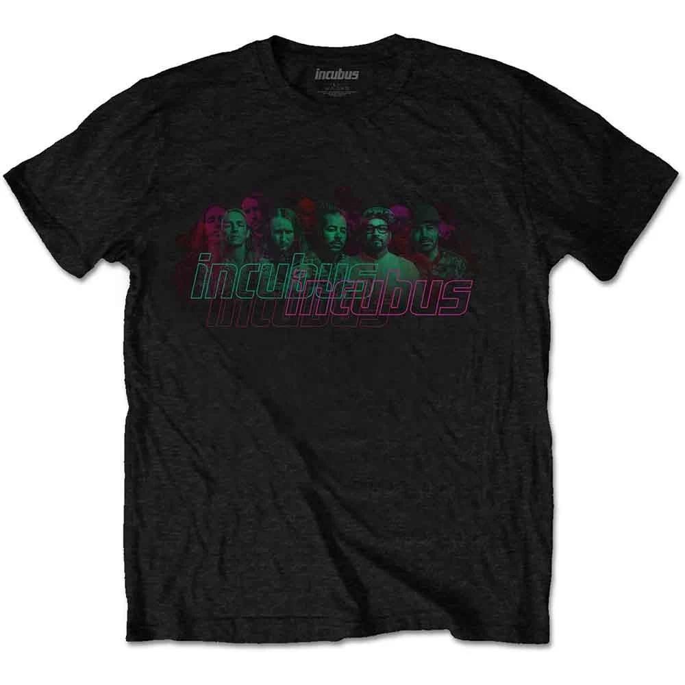 Incubus T Shirt 2017 World Tour Band Logo new Official Mens Black XL