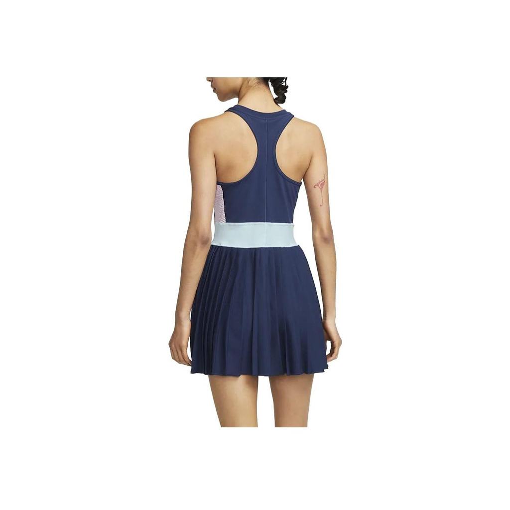 Nike Dri-FIT Slam Tennis Comfortable Breathable A-Line Casual Skirt Women skirts Blue DV0360-410