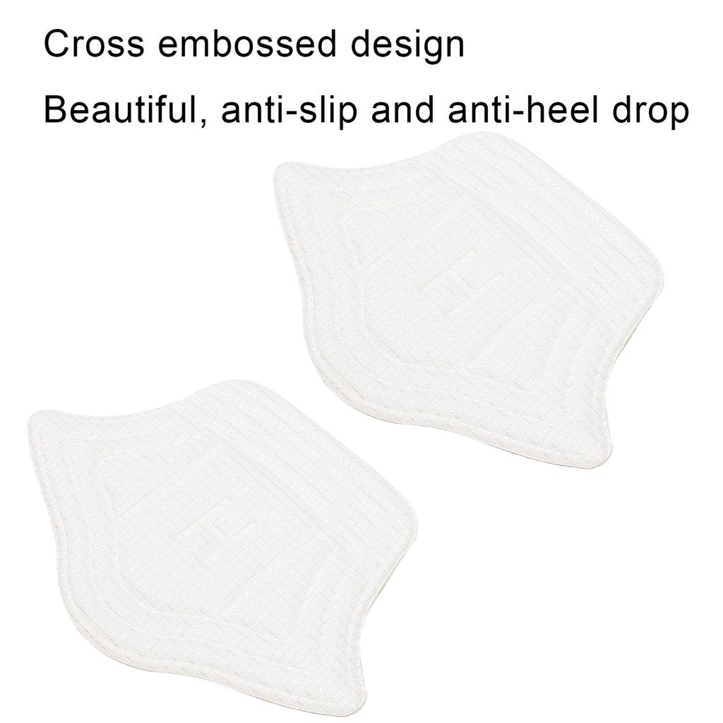SelfAdhesive Heel Grips Liner NonSlip Shoe Heel Pads Foot Care Protector Grips Liners(Black )
