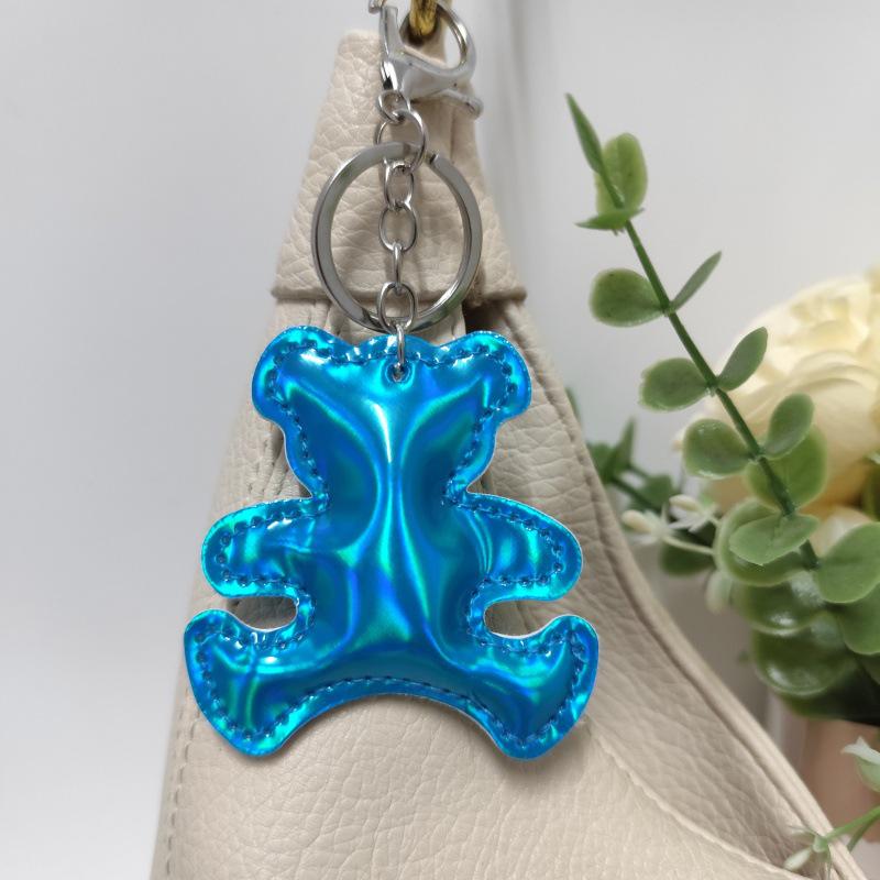 Милый корейский брелок-медвежонок – Креативный мультяшный кукла-кожаный шарм для сумок и автомобильных ключей