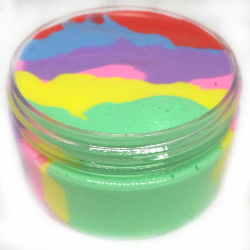 Beautiful Colors Dough Mixed With Cloud Mucus Pressure Children's Toys Puzzle Toys