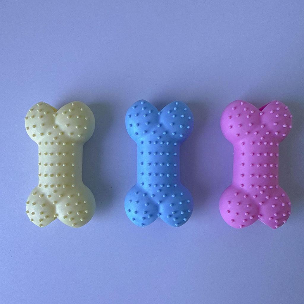 Durable TPR Teething Dog Toys for Golden Retrievers and Corgis - Bite-Resistant Cleaning Sticks and Balls