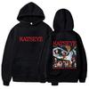 KATSEYE TOUR K-Pop Print Hættetrøje Dame Oversized Afslappet Sweatshirt med Hætte 0926