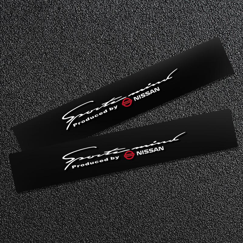 Car Front Windshield Stickers Front and Rear Decorative Decals Sticker For Nissan X J10 J11 Trail Tiida Juke Teana Pulsar Altima