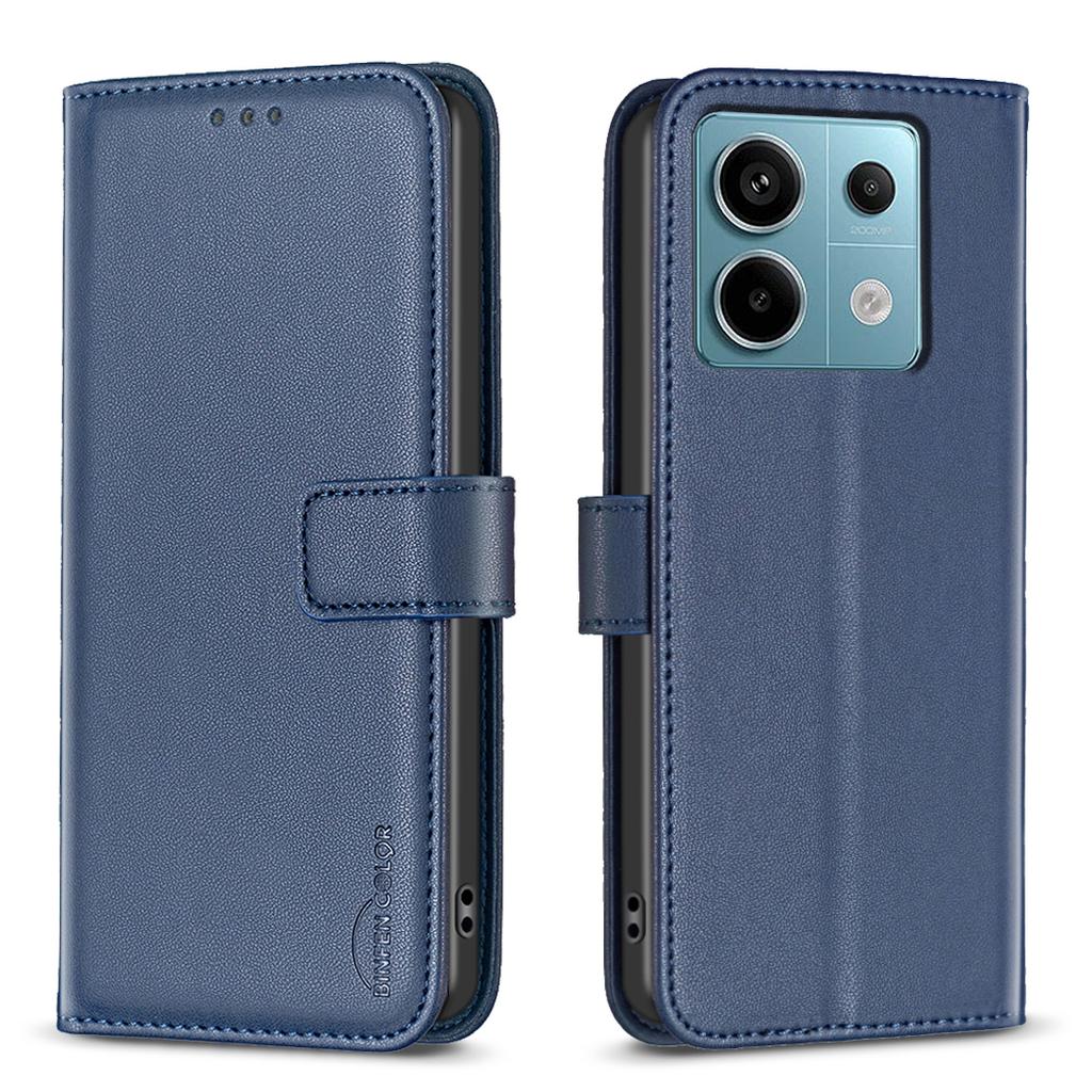 BINFEN COLOR BF17 For Xiaomi Redmi Note 13 Pro 5G/Poco X6 5G Case Wallet Phone Leather Cover