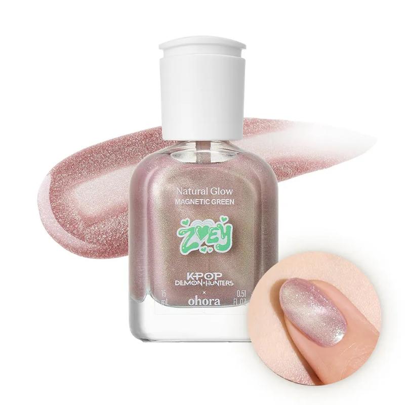 [ohora] K-POP Demon Hunters Edition Magnetic Nail Hardener (15ml) - 3 Colors