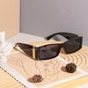 Fashionable Small Frame Square Sunglasses for Men and Women Retro Suitable for Daily Travel Vacation Decorative Glasses