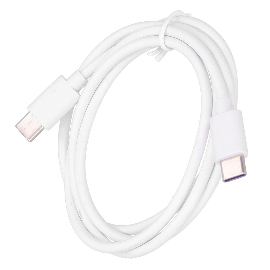 Kuulaa 60W USB Fast Charging Cable TPE TypeC to TypeC Data Line Cord Charger Transfer Wire(1m )