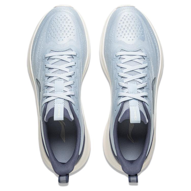 Li Ning Light Breeze Low top Casual Long Distance Running Shoes Men's Blue ARSV107-3