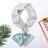 Long Small Silk Scarf Women's New Autumn and Winter High-end Temperament Scarf Mother with Shirt Neck Protection Scarf