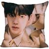 Song Kang Pillowcase Bedroom Home Decorative Gift Pillow Cover Square Zipper Pillow Cases Satin Soft Fabric 0209