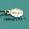 Used [External Chain] TIFFANY&Co. Return Toe Oval Tag Necklace Tiffany SV925 Silver 925