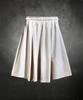 Kileutimuka Embroidered V-Tuck Shorts Beige