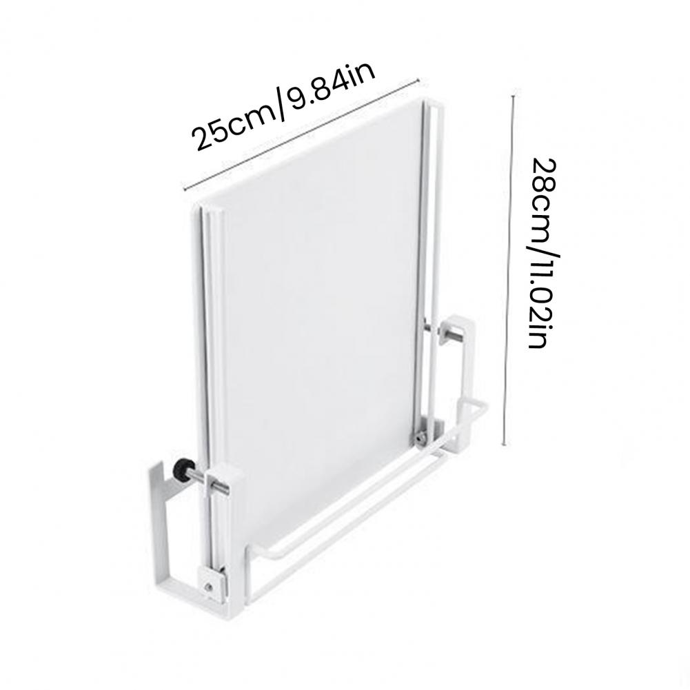 Anti-slip Countertop Organizer No-drill Countertop Rack Kitchen Cabinet Door Hanging Shelf with Strong for Countertop