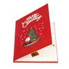 Christmas Music Greeting Card with Lights LED Light and Music Blessing Card Unique Holiday Postcard for Women Men