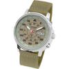 Radweather Men's Solar Radio Watch 100m Water Resistant Beige