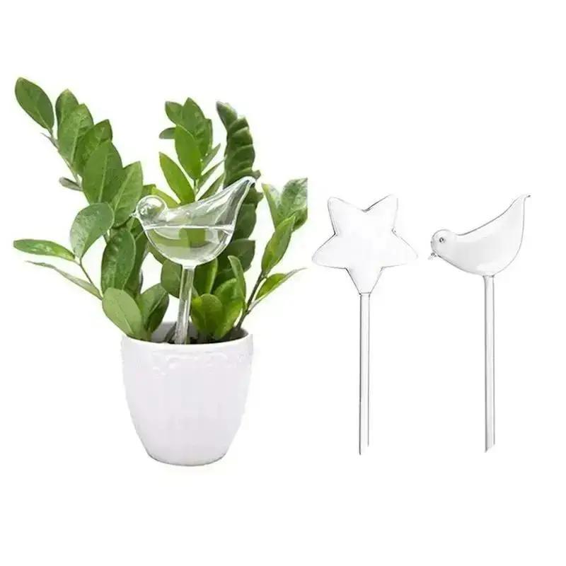 Imitation Glass Bird Automatic Watering Device Home Drip Irrigation Watering Tool Creative Potted Automatic Water Seepage Device