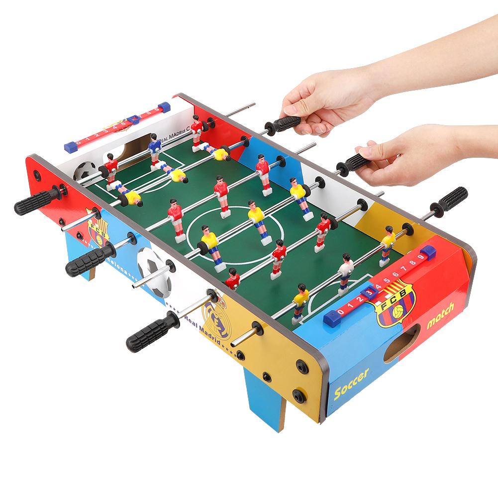 Wooden Children Football Table Indoor Mini Game Birthday Gift Parent Child Exercise Boy Desktop