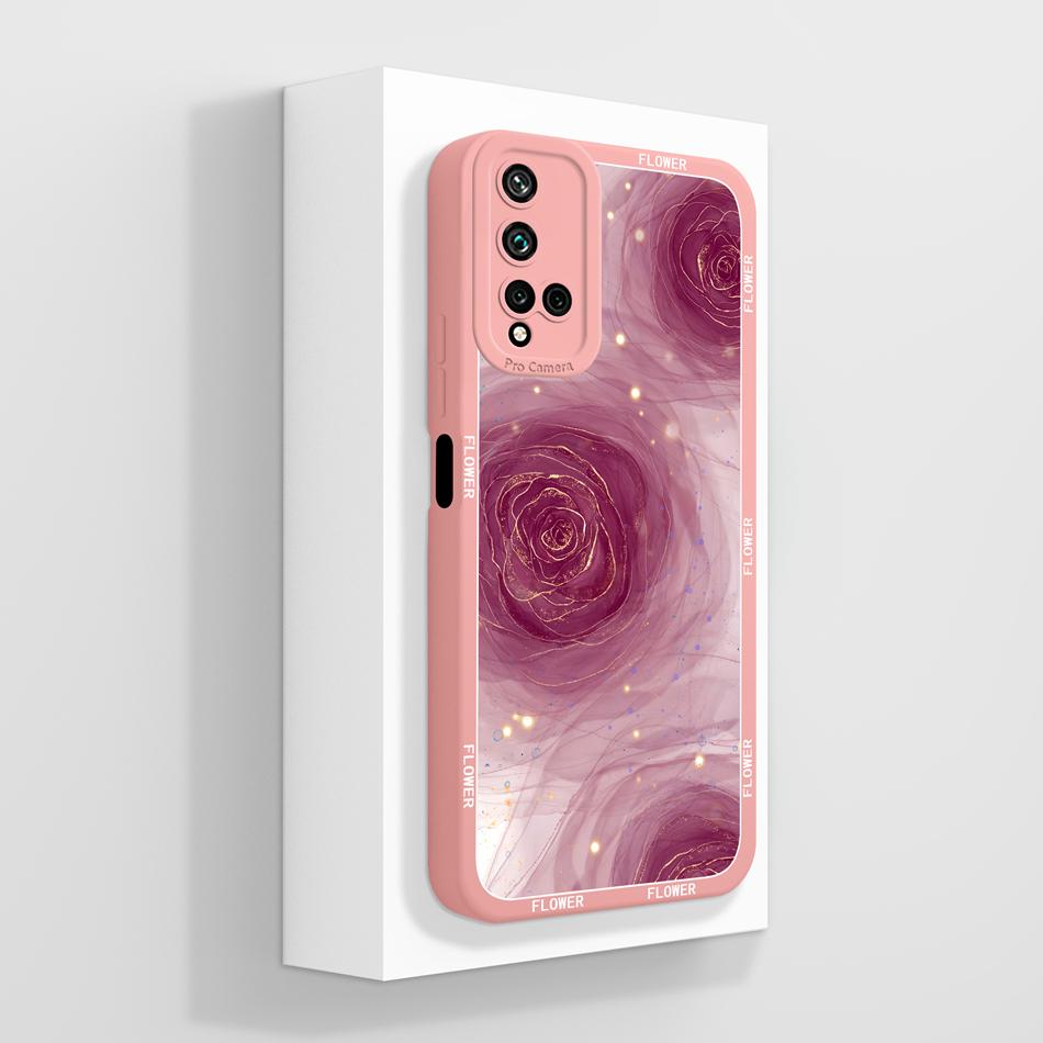 For Huawei Nova 5T Phone Cover Creative Design Full Protection Case For Huawei Nova5T Soft Liquid Silicone Shockproof Shell Capa