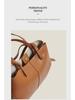 2024 Autumn Large Capacity Genuine Leather Women's Wing Tote Bag