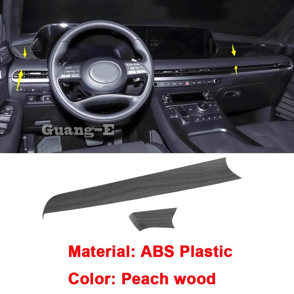 For Hyundai Palisade ABS Dashboard Trim Front Air Condition Outlet Frame Armrest Vent Gear Seat