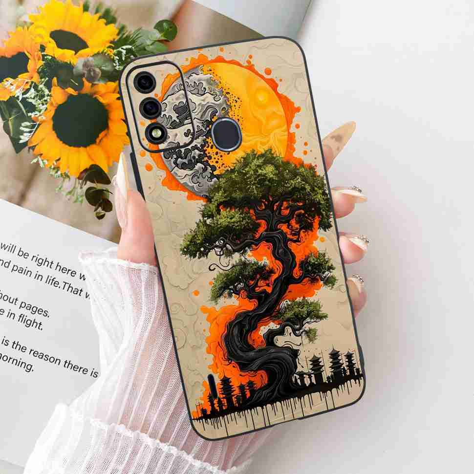 For ITEL A48 Casing Cute Lion Butterfly Silicone TPU Soft Case Protective Shockproof Back Cover For ITEL A 48 ITELA48 Phone Case