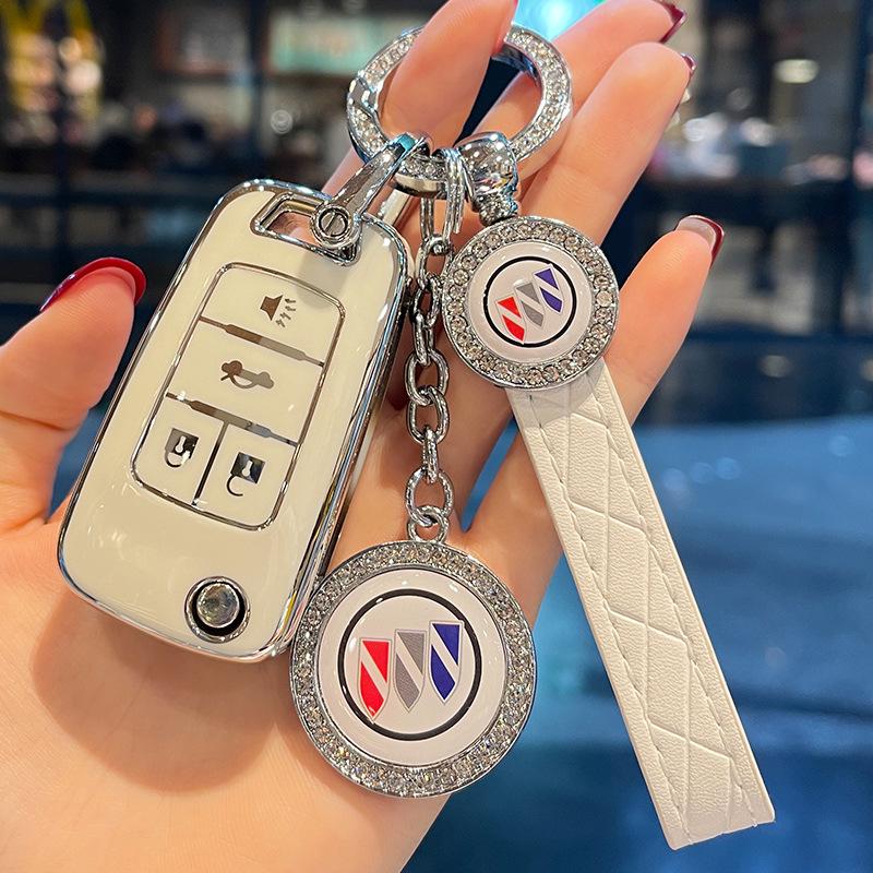 Buick Regal Key Case for Excelle, Encore, Envision, LaCrosse, GL8, Weilang, and Yinglang.